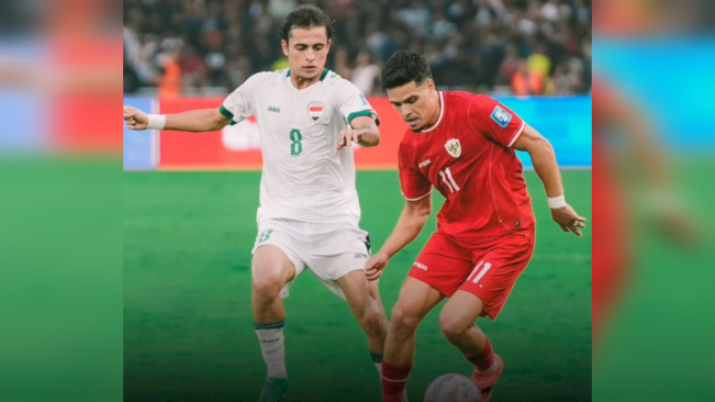 Timnas Indonesia vs Irak. [Instagram]